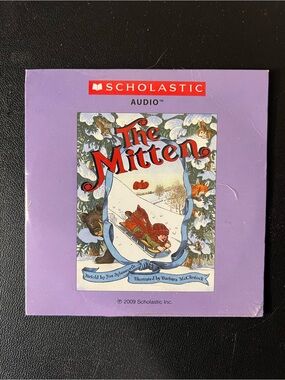 Scholastic: The Mitten Audio Book (CD, 2009) New Sealed